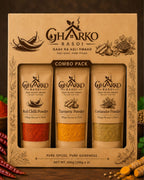 Gharko Rasoi – Turmeric, Coriander & Red Chilli Combo