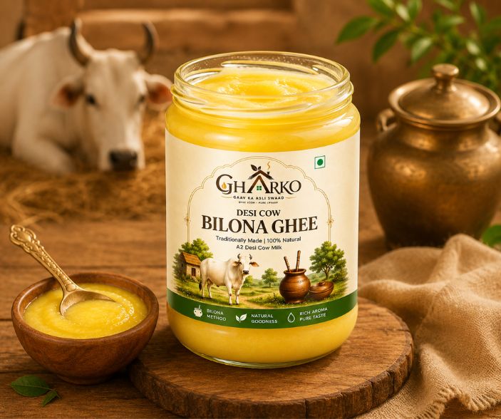 Gharko A2 Desi Cow Bilona Ghee